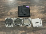 Altura Photo 58MM Lens Kit - Uv, Cpl, ND4 Filters + Pouch (M8). Fixed Price $20.00.