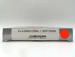 New Schneider 4X4" Coral Graduated Soft Edge Mfr #68-111644. Fixed Price $250.00.