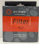 Promaster Digital Hgx Filter 86MM Uv Code 5346. Fixed Price $40.00.