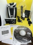 Vivitar Digital Camera V38-BLK Kit With Tripod. Fixed Price $13.50.