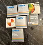 Lot Of 7 Tiffen 58MM Camera Lens Filter Circular Polarizer Star Grad Sunrise. Fixed Price $100.00.