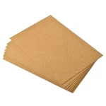 Uxcell 8PCS 8.3" 11.8" Self Adhesive Cork Sheets Thick A4 1MM, Brown. Fixed Price $15.68.