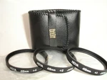 Hoya 49MM Close-up Lens Filter Kit With Case, 3-PIECES +1 +2 +4. Fixed Price $12.40.