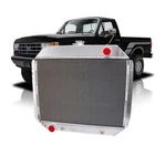 Row Aluminum Radiator Compatible With 1966-1979 Ford F100 F150 F250 F350 Br.... Fixed Price $365.01.