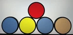 Quantaray 55MM Filters - Red (R2), YELLOW(Y2), BLUE(80A, 80B), Brown (85A). Fixed Price $10.00.