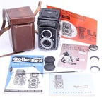 Mint Rolleicord Vb Tlr Film Camera 16 Frame Counter 4X5.5CM Exposures. Fixed Price $620.00.