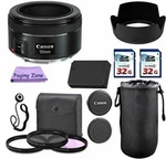 Canon 50MM F/1.8 Stm Camera Lens Pagingzone Deluxe Kit. 3 Piece Filter Set. Fixed Price $159.00.
