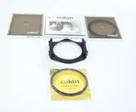 Lot: Cokin Series Filters, Holder, And 77MM Adapter Ring. Fixed Price $29.99.