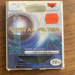 Kenko 72MM Circular Polarizer Filter For Digital Film Camera Threaded Mount. Fixed Price $70.00.