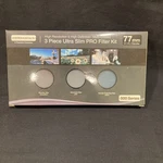Ultra Optics 77MM Uv/cpl/intensifier 3-PC Slim Pro Filter Kit 500 Ser. New. Fixed Price $21.99.