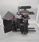 Filmcity Power Dslr Camera Cage With MB-600 Sunshade Matte Box Combo Kit. Fixed Price $130.00.