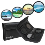 49MM 5-IN-1 Filter Set UV/ND8/WARMING/CPL/CASE For Sony 55-210MM F/4.5-6.3 Lens. Fixed Price $22.95.