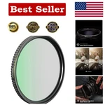 Polarpro - Shortstache Everyday Filter Mist Light/pl Camera 43MM. Fixed Price $135.98.