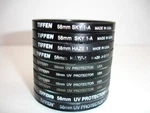 Tiffen 58MM Sky 1-A, HAZE-1, Uv Protector Filter, Lot Of 10, As Is (ten Filters. Fixed Price $15.99.