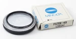 Minolta 49MM L35 Uv Protection Filter Case, Original Box Genuine Oem. Fixed Price $11.99.
