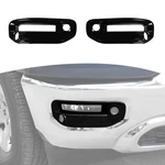 Joshela For Ram Front Fog Light Cover Trim Fit 2018-PRESENT Black. Fixed Price $47.68.