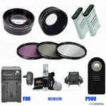 Fisheye Macro Lens +hd Zoom +2PC EN-EL23 Charger For Nikon Coolpix P900. Fixed Price $196.07.