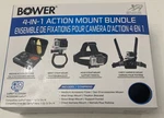 Bower Case 4 In 1 Action Mount Bundle Accessories For Gopro New Box. Fixed Price $14.95.