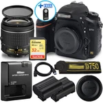 Nikon D750 Dslr Camera With 18-55MM Vr Lens + Ext Batt 32GB Sd Uv Filter. Fixed Price $1232.87.