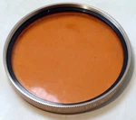 Tiffen SF-67M 85 Amber Lens Filter Damaged Coating. Fixed Price $8.58.