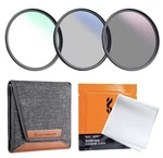 K&f Concept UV/CPL/ND4 Lens Kit +filter BAG+3 Pcs Cleaning Cloth 77MM. Fixed Price $29.67.