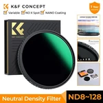 K&f Concept Variable Filter ND8-128 Hd Hydrophobic Vnd No "x" Cross. Fixed Price $69.99.