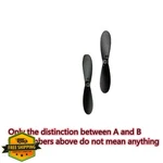 Skrnrhrery Mini Propeller Nylon 42MM Quadcopter Accessory. Fixed Price $20.00.