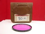 Tiffen Professional Series 9 CC30M Magenta Filter With Case. Fixed Price $11.99.