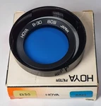Hoya B-30 Blue 80B 80-B Glass Lens Filter Japan B30 Bayonet Rolleiflex. Fixed Price $34.99.