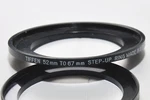Tiffen To 67MM Step-up Black Ring 52MM Mfr #5267SUR. Fixed Price $29.95.