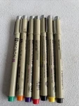 XSDK05-117 Sakura Pigma Micron Marker Pen, 0.45MM Tip Lot Of. Fixed Price $35.00.