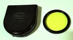 Zeiss Ikon Slip GR2 Green Contrast Filter For B&w Film With Case Light. Fixed Price $14.95.