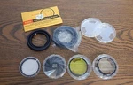 4 Toshiba Hoya Kenko 52MM 55MM Camera Lenses, Collapsible Hoods & Cases. Fixed Price $22.50.