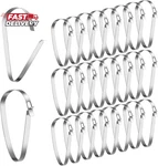 Amylove 30 Pcs Real Estate Sign Rider Clips Hanging Stainless Steel. Fixed Price $19.99.