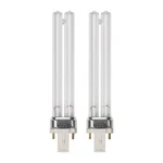 2PK 9W Uv 2G11-4 Pin Base Replacement Bulb Lamp For Aquarium Pond Tank. Fixed Price $21.99.