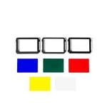 Litrapro Led Filter Set - 1 Red, Green, Yellow, White And 3 Frames. Fixed Price $24.95.