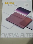 Nisi Cinema Clear Lens Filter 4X5.65 Inch For Matte Box Photography Videography. Fixed Price $40.00.