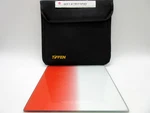 Tiffen 6.6X6.6" Red Soft-edge Graduated Filter Se Mfr # 6666CGR3S. Fixed Price $350.00.