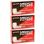 Medico Tobacco Pipes And Holders 2 1/4" (3 Packs 30 Total Filters). Fixed Price $9.99.