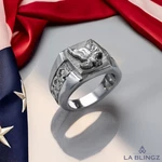 Men's Sterling Silver American Eagle Ring. Fixed Price $79.99.