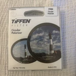 Tiffen 77MM Circular Polarizer Filter Open Good Condition 77CP Photographic. Fixed Price $15.84.