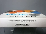 New 4.5" Warm Classic Soft 1 Schneider Round Filter (tiffen Fx) #68-085345. Fixed Price $180.00.