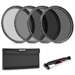 Neewer 55MM ND2 ND4 ND8 ND16 Lens Filter Kit For Canon Nikon Sony Panasonic. Fixed Price $25.64.