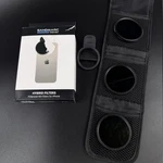 Sandmarc Pl Lens Filter Set For Iphone Clip ND16 ND32 ND64 W/step Up Ring. Fixed Price $99.77.