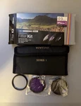 Vivitar 49MM Uv Cpl Fld 3-PIECE Filter Kit With Wallet. Fixed Price $14.99.