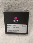 B+w 010M 43MM Ultraviolet Uv Haze Filter Multi-resistant Coating (66-023185) New. Fixed Price $58.62.