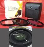 Filter Kit 40.5MM Cpl Fld Uv Nikon Nikkor (10MM F/2.8), Vr 30-110MM F/3.8-5.6. Fixed Price $18.96.