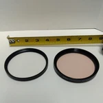 Lot Of B+w 86MM 010 Uv-haze Filter & 86C 812 Warming Lens. Fixed Price $49.99.