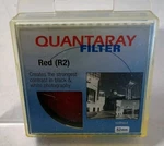 Quantaray 58MM R2 Red Filter Made In Japan For Enterprises. Fixed Price $9.99.