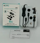 Movo GM2 Dual-capsule Lavalier Lapel Microphone For Gopro HERO3+ & HERO4. Fixed Price $19.16.